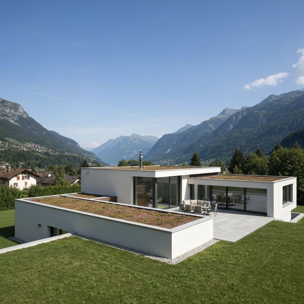 Toiture Villa Contemporaine